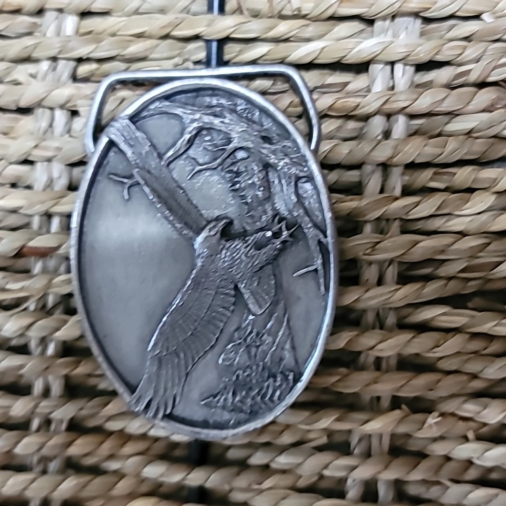 Vintage 1983 SISKIYOU eagle belt buckle
